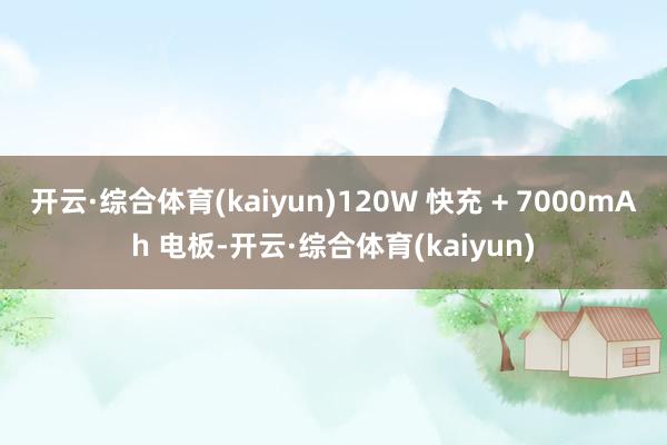 开云·综合体育(kaiyun)120W 快充 + 7000mAh 电板-开云·综合体育(kaiyun)